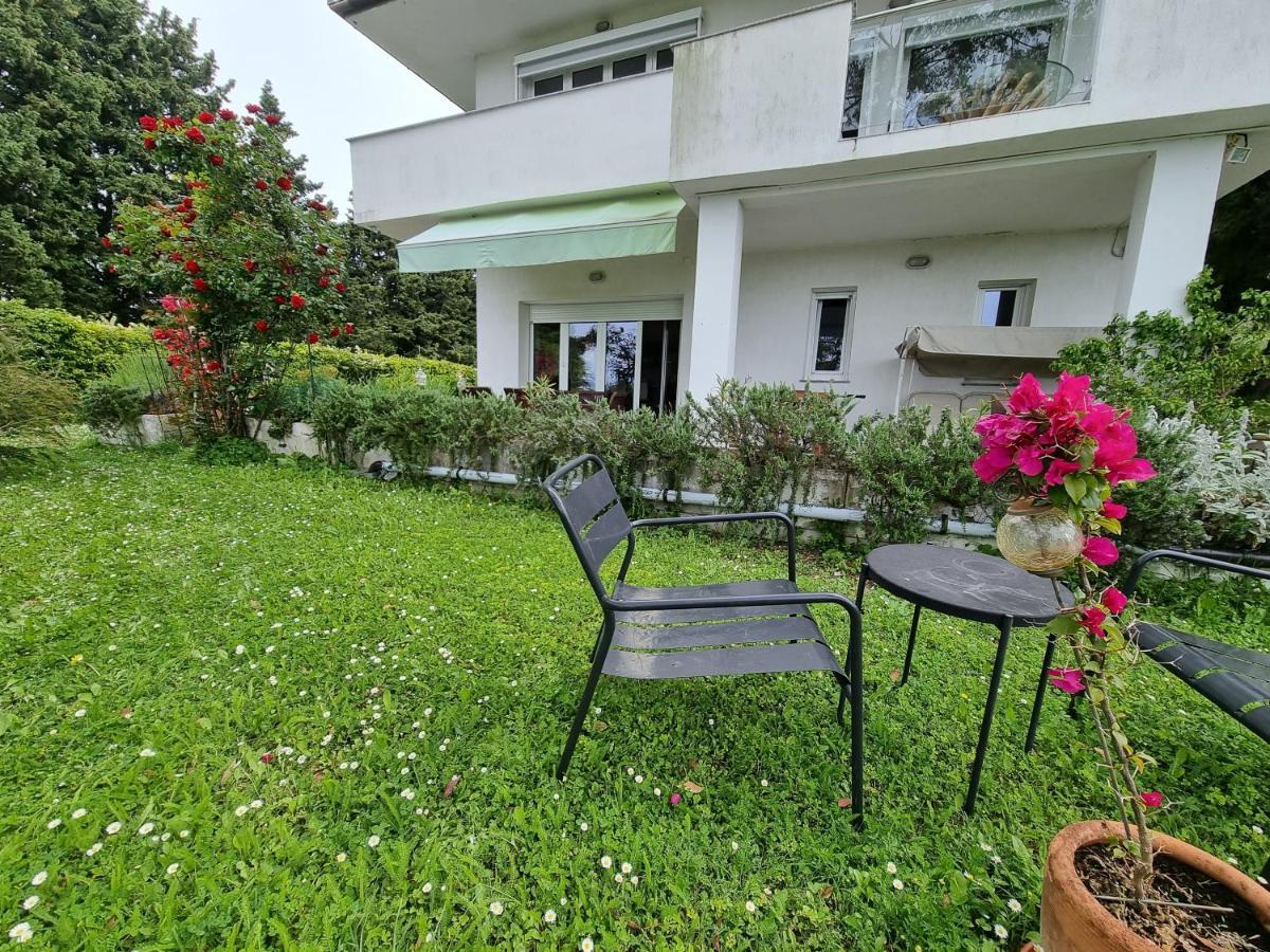Garden apartment Sečovlje Buitenkant foto