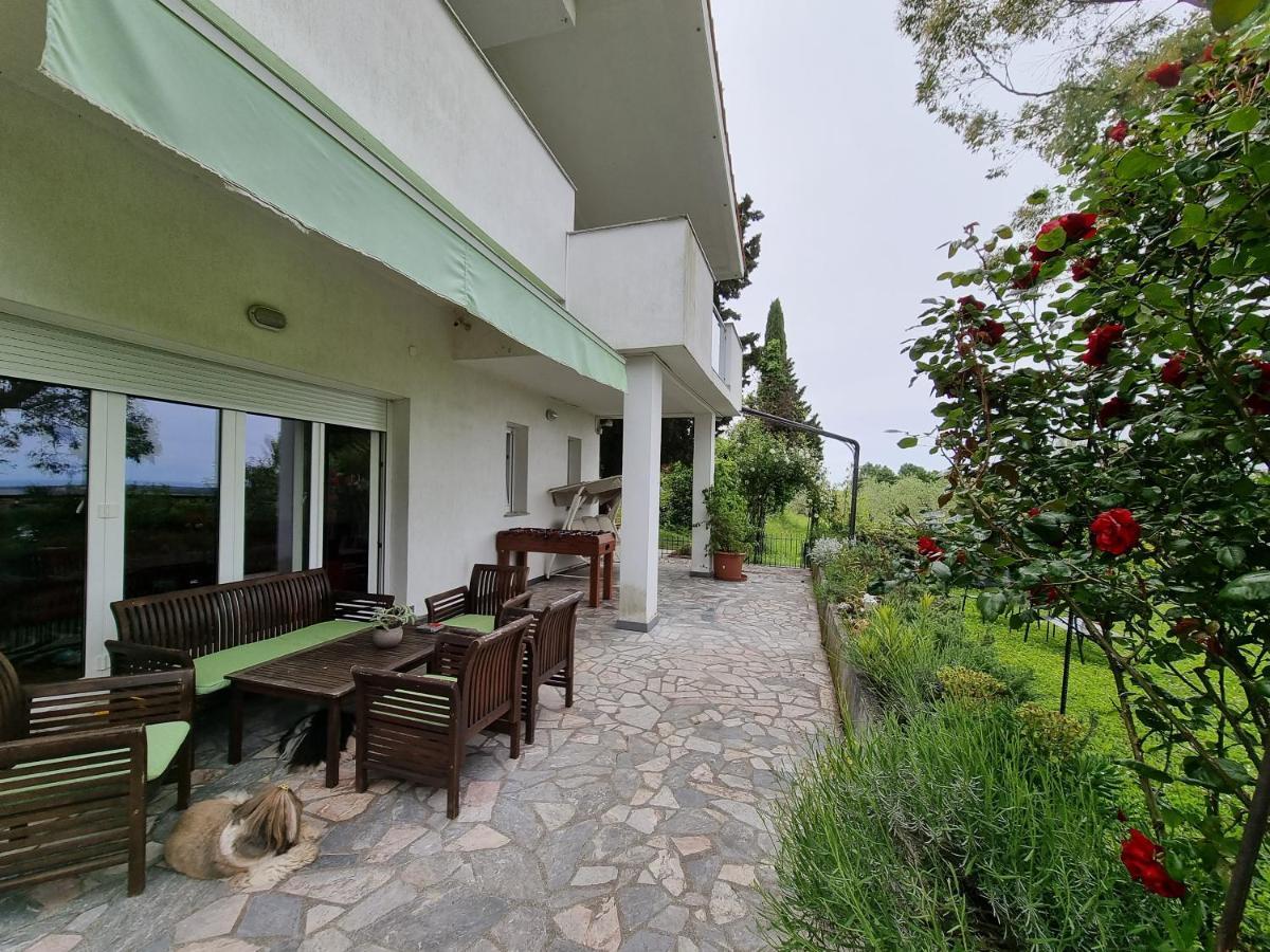 Garden apartment Sečovlje Buitenkant foto